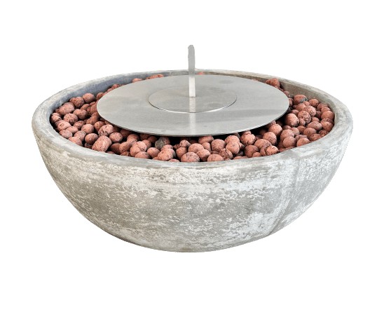 Fire Pit Redonda - Lareira Ecológica para Área Externa