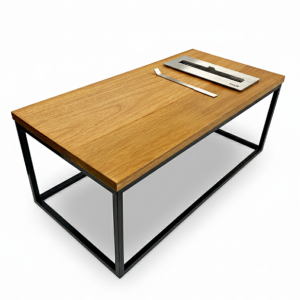 Lareira Ecológica Table - Mesa de Centro com Queimador Slim 40