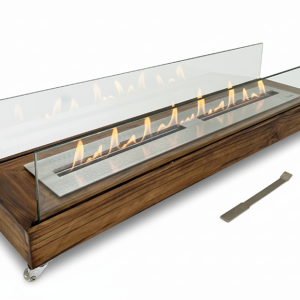 Lareira Ecológica Wood - Queimador Slim 80