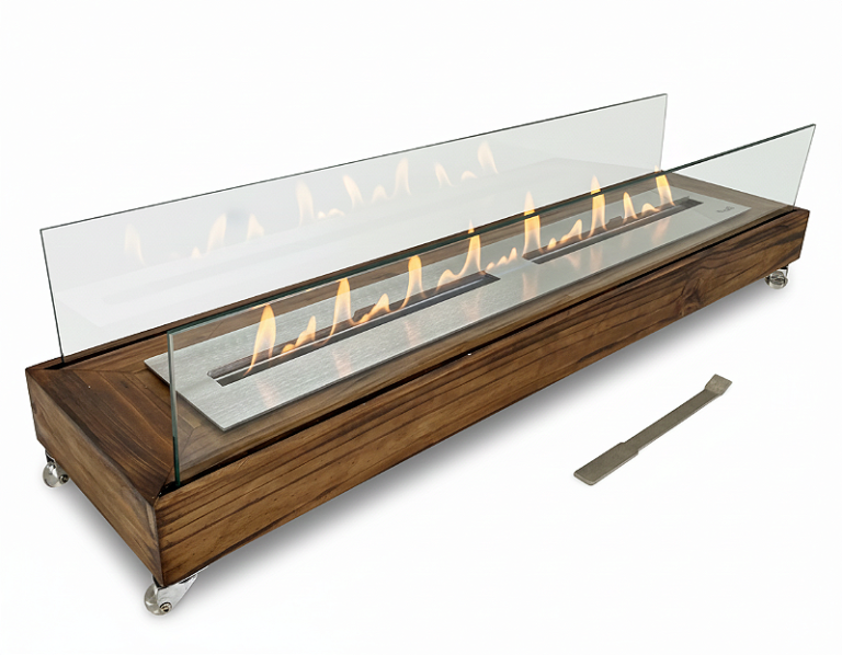 Lareira Ecológica Wood - Queimador Slim 80